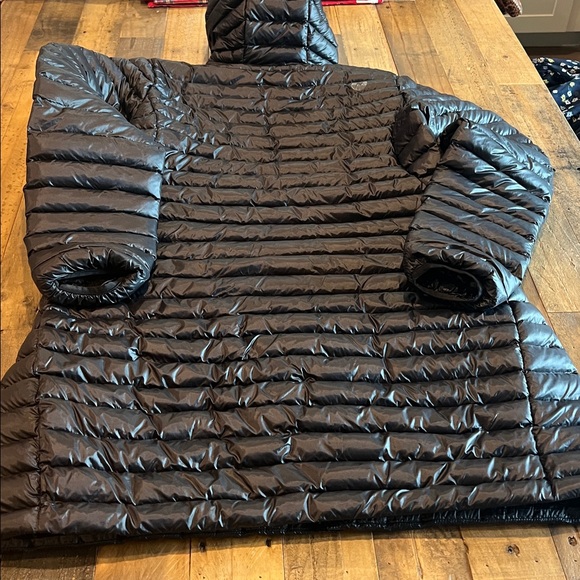 Marmot Echo Women’s EUC black jacket large $250 knee length CURRENT STYLE - Picture 10 of 12